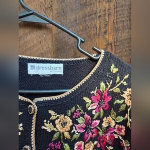 Vintage Embroidered Cardigan